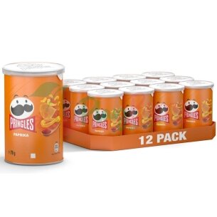 Упаковка чіпсів Pringles Hot &amp; Spicy Гострі спеції 165г., 19шт. — Photo 20