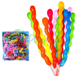 Упаковка повітряних кульок пастель &quot;GEMAR&quot; А70 19см. Асорті 100шт. — Photo 10