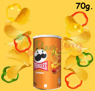 Упаковка чіпсів Pringles Sour Cream&amp;Onion Сметана-цибуля 165г., 19шт. — Photo 18