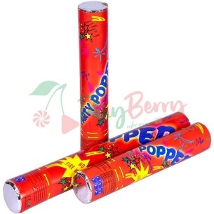 Хлопушка 6106-5 Tubo confetty 30см, 1шт. — Photo 4