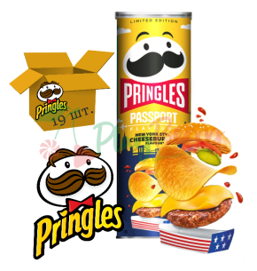 Упаковка чіпсів &quot;Pringles Paprika&quot; Паприка 165гр.*19шт. — Photo 19