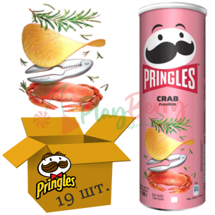 Упаковка чипсов с солью и уксусом Pringles Salt &amp; Vinegar 165г., 1шт. — Photo 8
