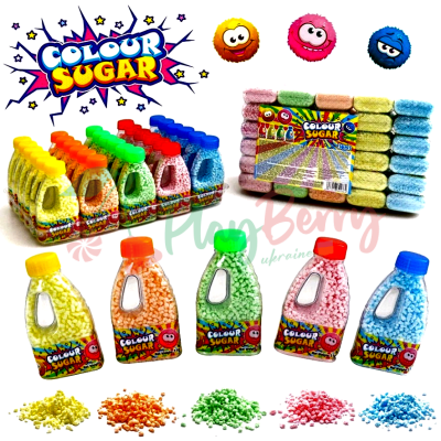 Упаковка шипучки в Каністрі Colour Sugar з стріляючим цукром, 30шт.