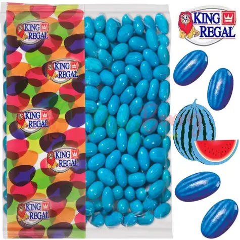 Упаковка жувальної гумки King Regal Chicle Framb Малиновий кавун, 250 шт.