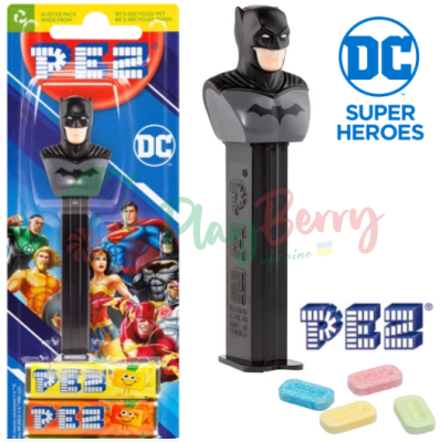 Іграшка з цукерками PEZ® DC Heroes Batman Бетмен, 17г.