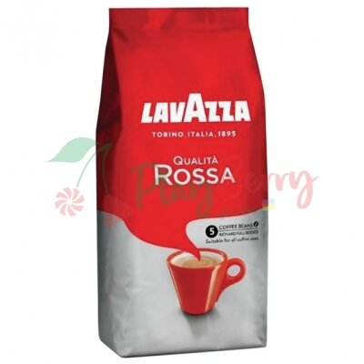 Упаковка кави &quot;LavAzza Qualita Rossa&quot; в зернах 1 кг.