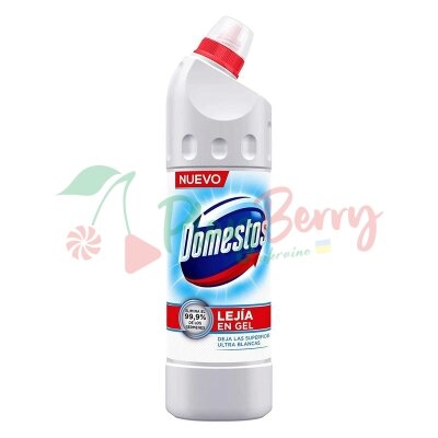 Чистящий унитаз &quot;Domestos&quot; Ультра Белый 1 л