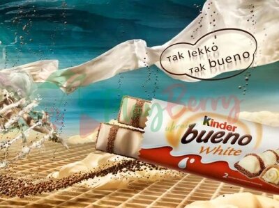 Упаковка Kinder Bueno White, 15шт. — Photo 4