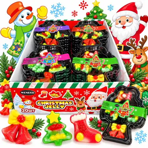 Упаковка желейных конфет Christmas Jelly, 20шт.