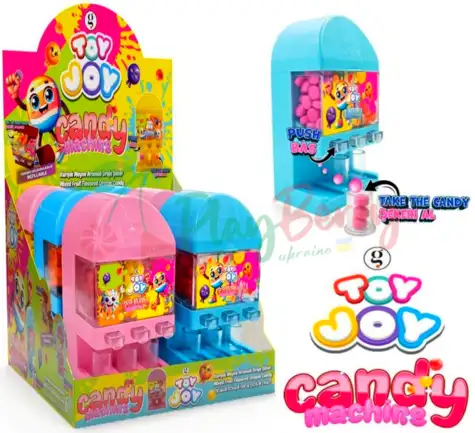 Упаковка цукерок TOY Joy Candy Machine в автоматі, 6шт.