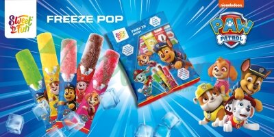 Фруктове морозиво-лід Paw Patrol Freeze Pop, 10шт. — Photo 1