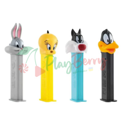 Іграшка + 10 запасок цукерок PEZ® Looney Tunes Bugs Bunny, 85г. — Photo 1