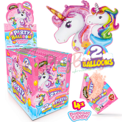 Подарочный набор JOHNY BEE® Unicorn Party Balloon, 16шт.