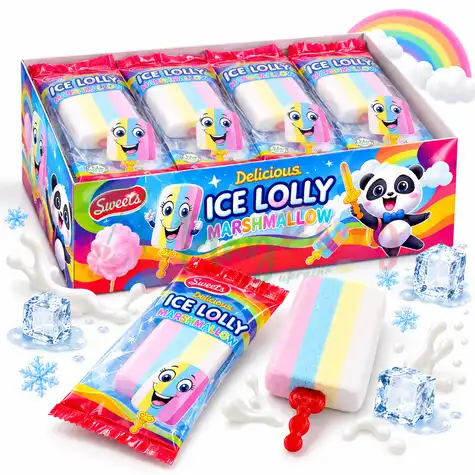 Упаковка маршмелоу Ice lolly Мороженое на палочке, 30шт.