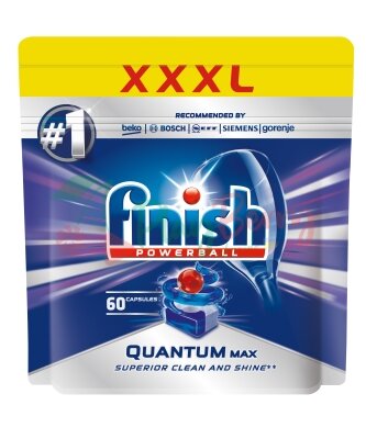 Таблетки Finish Quantum для посудомийної машини, 60шт.