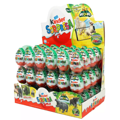 Упаковка шоколадных яиц Kinder Surprise, 72шт. — Photo 4