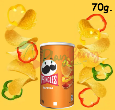 Чіпси Pringles Paprika Паприка 70г., 1шт.