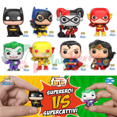 Упаковка Kinder Joy Funko Pop DC Heroes, 72 шт — Photo 1