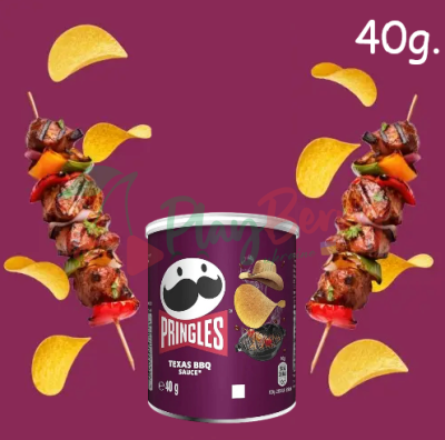 Чіпси mini Pringles Texas Bbq Sauce барбекю 40г., 1шт.