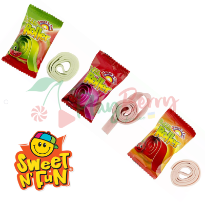 Упаковка жувальної гумки Sweet&#039;n Fun Bubble Gum Roller Mix, 40шт. — Photo 1