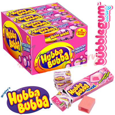 Упаковка жевательной резинки Hubba Bubba Original, 20шт.