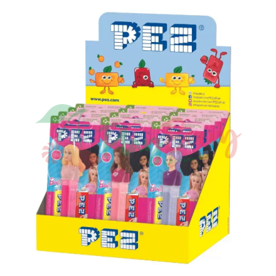 Игрушка с конфетами PEZ® Barbie Brunette Hair, 17г. — Photo 2