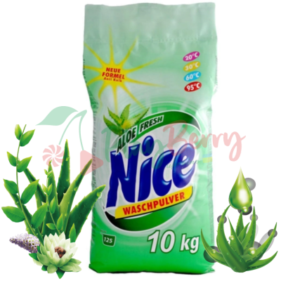 Порошок для прання Nice Aloe Vera, 10кг. (125прань)