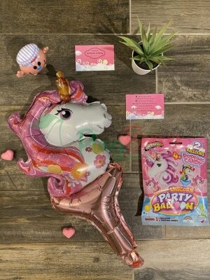 Подарочный набор JOHNY BEE® Unicorn Party Balloon, 16шт. — Photo 5