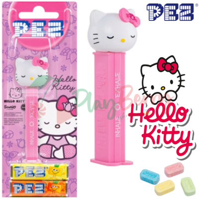 Іграшка з цукерками PEZ® Hello Kitty Inhale Exhale, 17г.