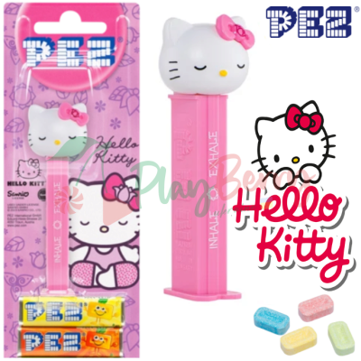 Игрушка с конфетами PEZ® Hello Kitty Inhale Exhale, 17г.