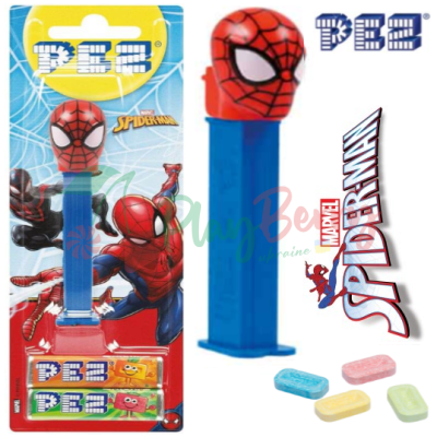 Іграшка з цукерками PEZ® Spider-Man Людина-Павук, 17г.