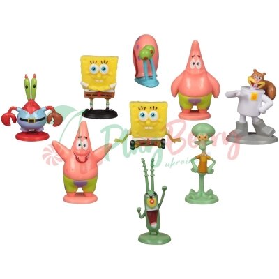 Упаковка пластикових яєць з іграшкою Sponge Bob Plastik Egg, 18шт. — Photo 2