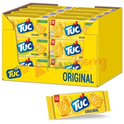 Упаковка крекерів TUC Original, 100г х 24 шт. 