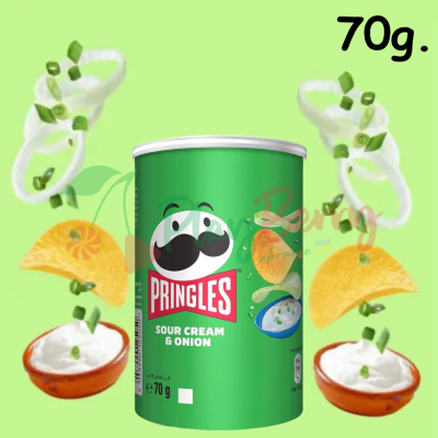 Чіпси PRINGLES Sour Cream&amp;Onion Сметана-Цибуля 70г, 1шт.