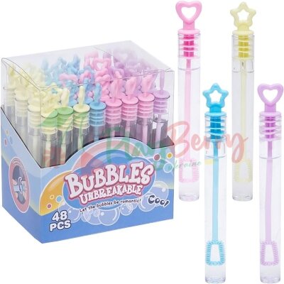 Упаковка мильних бульбашків Bubble Tubes концентрат мікс, 48шт.