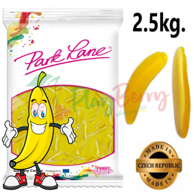 Упаковка жувального мармеладу Park Lane Банани, 2.5кг.