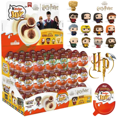 Упаковка Kinder Joy Funko Harry Potter, 72 шт