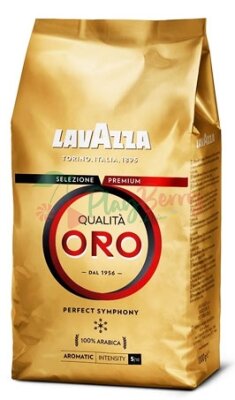 Упаковка кави &quot;LavAzza Qualita Oro&quot; в зернах 1 кг.