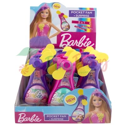 Упаковка вентиляторов с яйцом с конфетами Barbie Egg fan, 12шт. — Photo 5