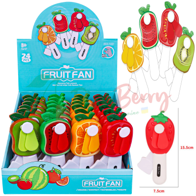 Упаковка ручних вентиляторів Fruit Fan, 24шт.