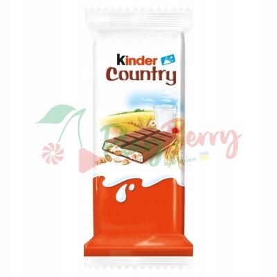 Шоколад Kinder Country с молочно-злаковой начинкой, 15шт. — Photo 2