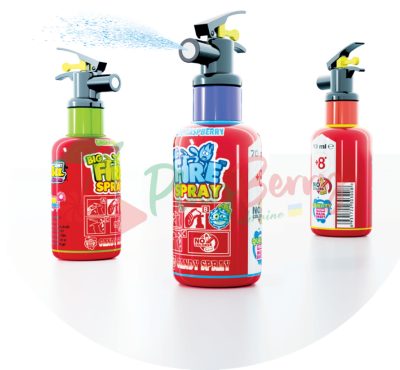 Упаковка Спрей-карамелі JOHNY BEE-BIG Fire Spray, 15 шт/уп. — Photo 1