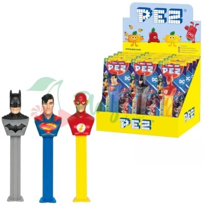 Іграшка з цукерками PEZ® DC Heroes Superman Супермен, 17г. — Photo 2