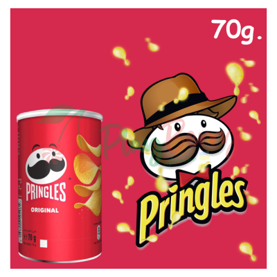 Чипсы Pringles Original Оригинал 70г, 1шт.