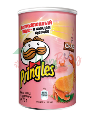 Чіпси Pringles зі смаком краба 40 гр.