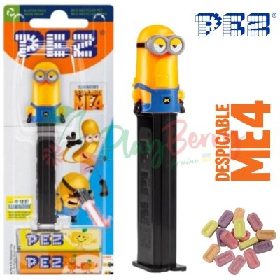 Іграшка з цукерками PEZ® Mega Tim Despicable Me, 17г.