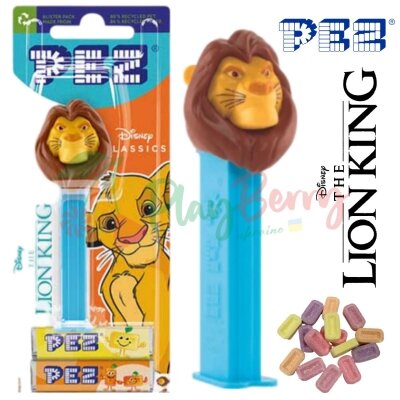 Іграшка з цукерками PEZ® Mufasa Lion King, 17г.