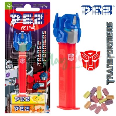 Игрушка с конфетами PEZ ® Optimus Prime Transformers, 17г.