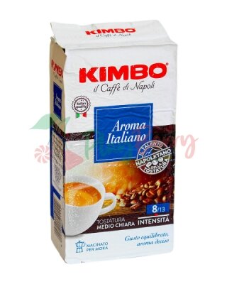 Кава мелена KIMBO (кольорова упаковка) 250 г