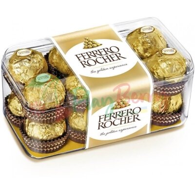 Упаковка цукерок &quot;Ferrero Rocher&quot; 16шт.*12,50гр.